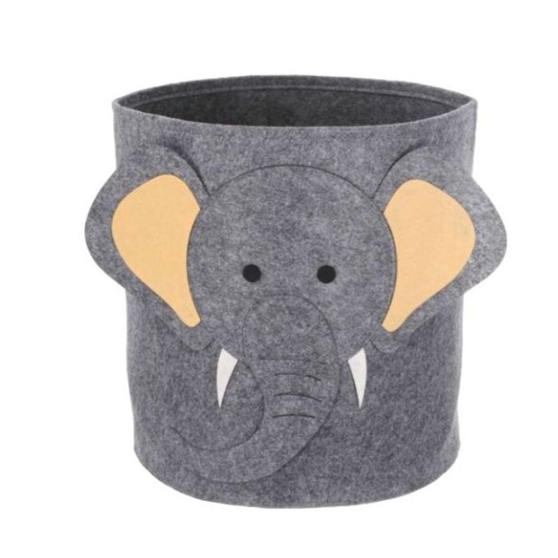GENERICO - Cesto De Ropa Juguetes Infantil Animales Material Resistente