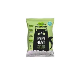 GENERICO - Arena Aglutinante P Gatos 4kg Control Olores Pipicat Menta.