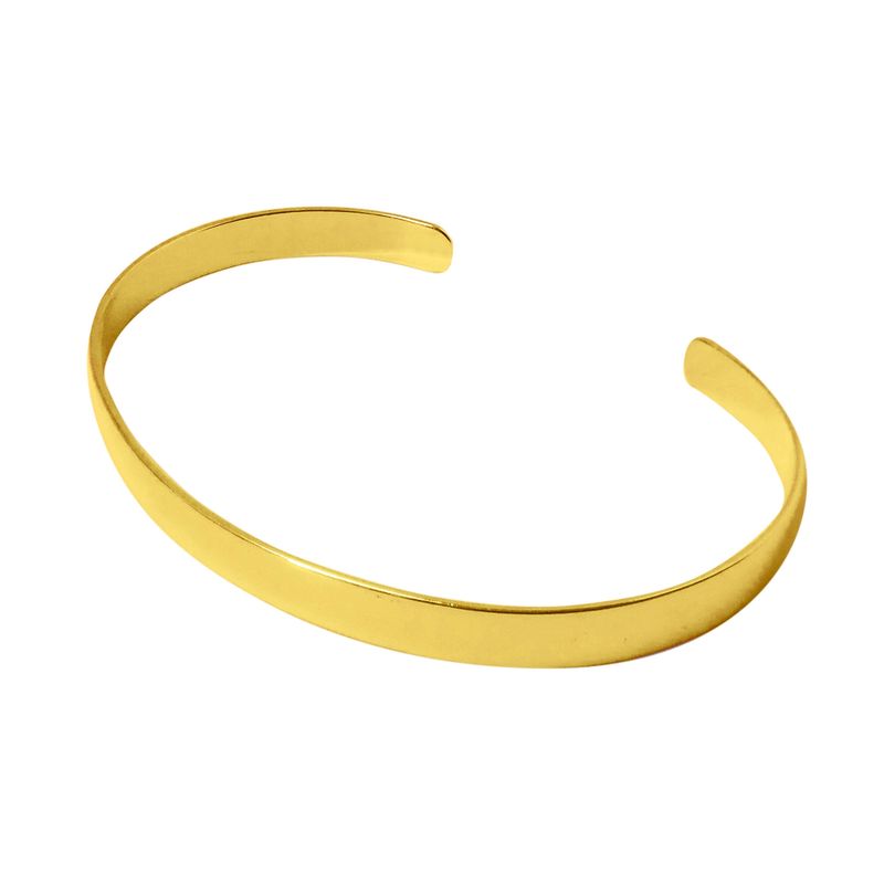 ANDREA COGGIOLA JOYAS - Pulsera Esclava Catalina Enchapado Oro 18K