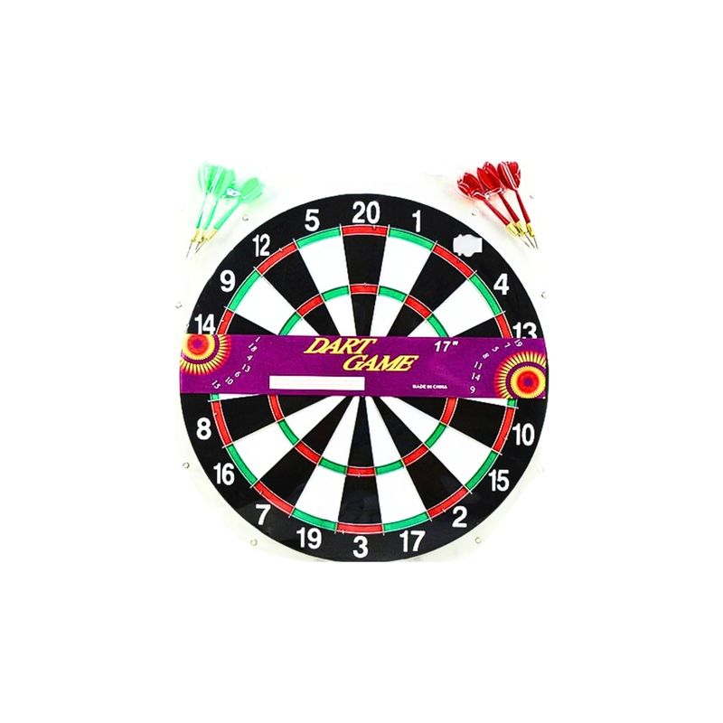 GENERICO - Juego De Dardos Tira Al Blanco Dart Game + 6 Dardos