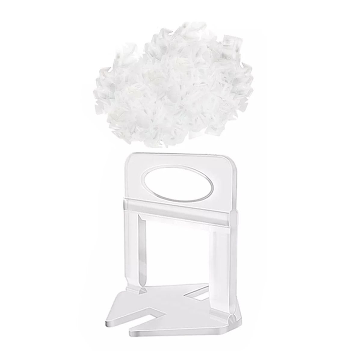 GENERICO - Clips Separador Nivelador De Cerámica 2mm 100 Unds Toolmak