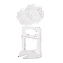 GENERICO - Clips Separador Nivelador De Cerámica 2mm 100 Unds Toolmak