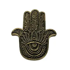 GENERICO - Porta Inciensos Diseño Hindu Mano De Fatima Hamsa