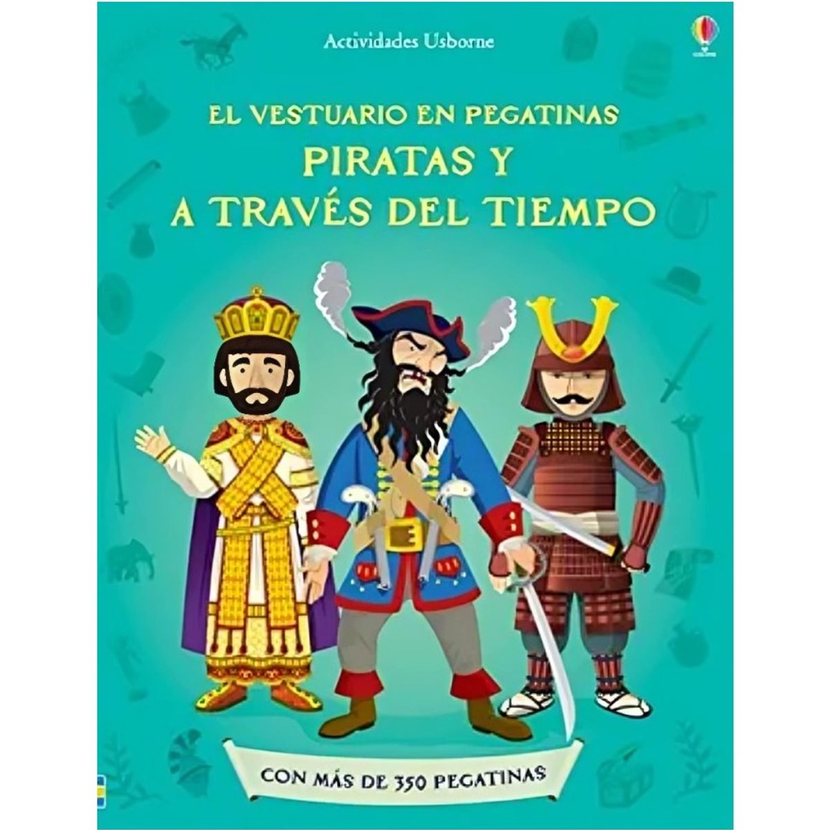 TOP10BOOKS - LIBRO Piratas Y A Traves Del Tiempo - El Vestuario En Pegatinas