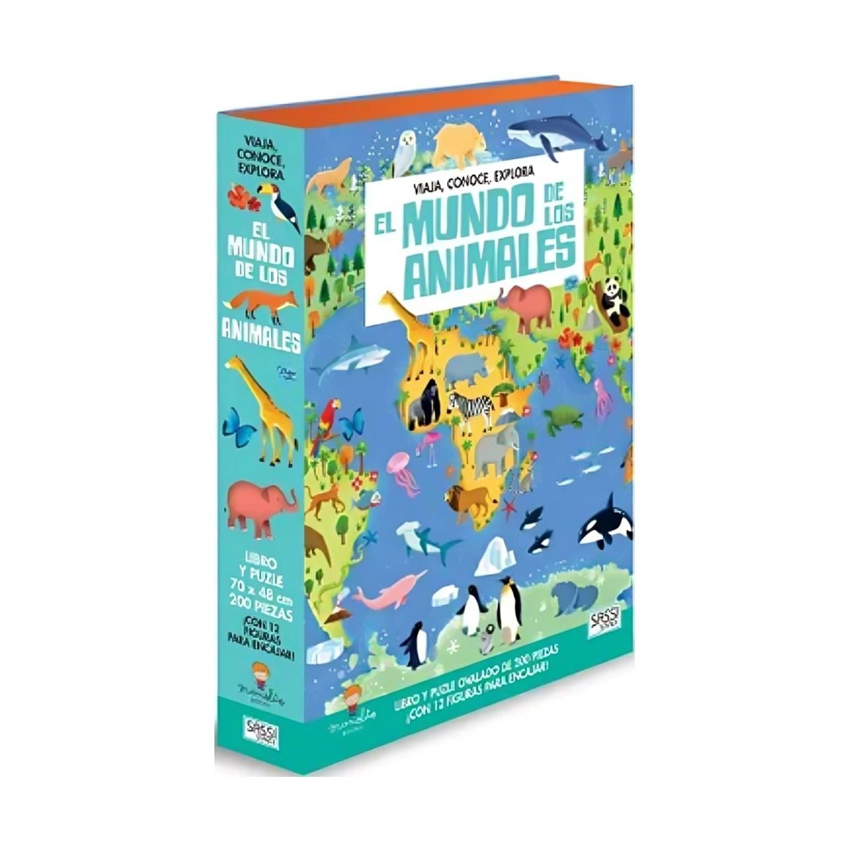 TOP10BOOKS - LIBRO El Mundo De Los Animales - El Mundo De Los Animales