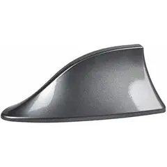 GENERICO - Antena Aleta De Tiburón Para Auto Universal Amfm GRIS