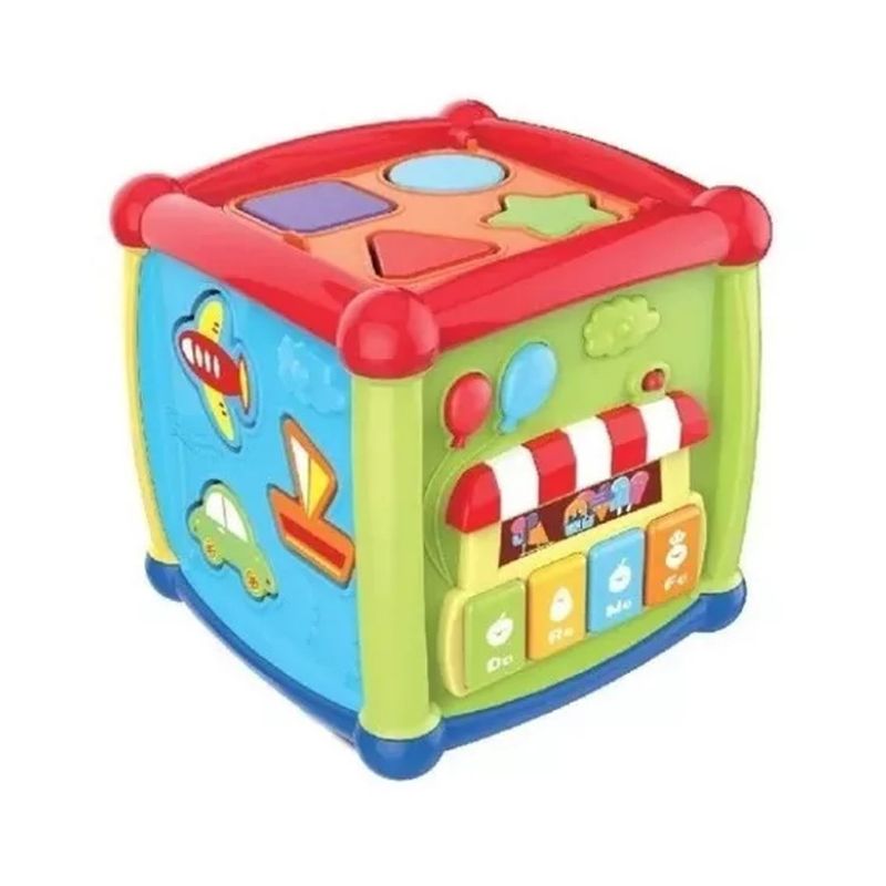 GENERICO - JUGUETE MUSICAL MULTIFUNCIONAL PARA NIÑOS CAJA DE SONIDOS