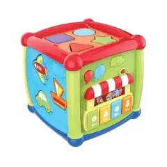 GENERICO - JUGUETE MUSICAL MULTIFUNCIONAL PARA NIÑOS CAJA DE SONIDOS