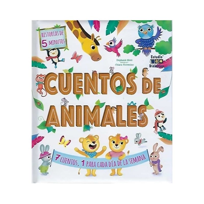 TOP10BOOKS - LIBRO CUENTOS DE ANIMALES -UN CUENTO PARA CADA DIA- / LIBROS DE ELEONORA BARSOT