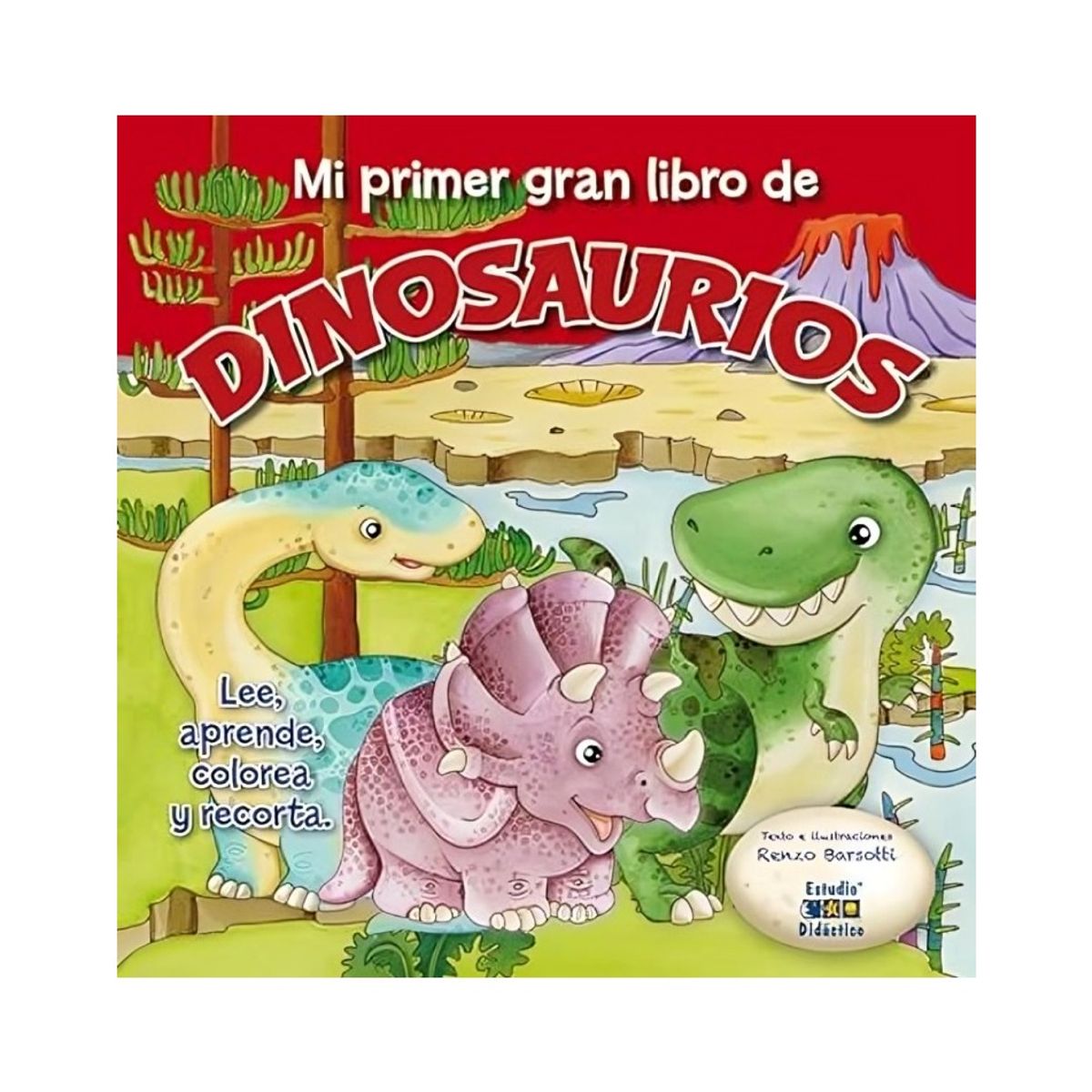 TOP10BOOKS - LIBRO Mi Gran Libro De Dinosaurios Bebes - Mi Primer Libro De….. Tda
