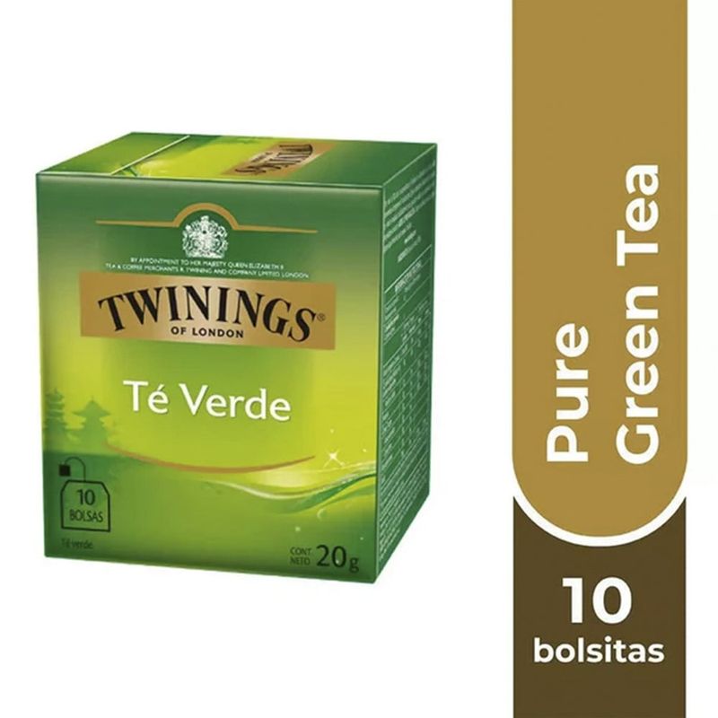 TWININGS - Té Verde Twinings 10 Bolsitas