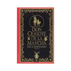 TOP10BOOKS - LIBRO DON QUIJOTE DE LA MANCHA - CLASICOS PIEL DE EXTRA / MIGUEL DE CERVANTES S