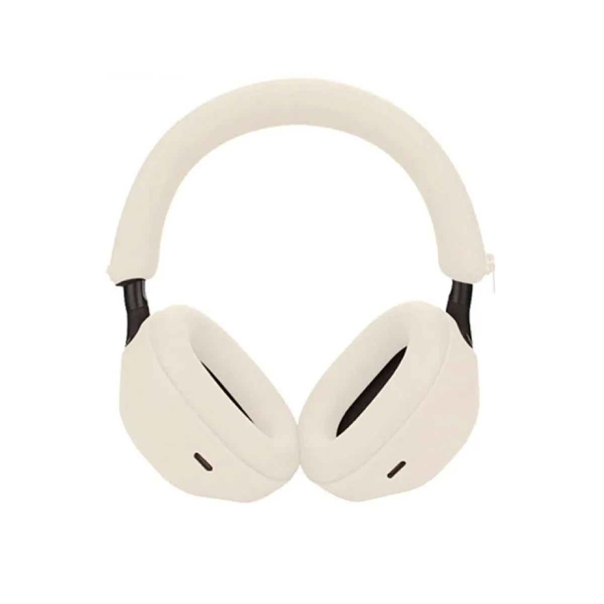 GENERICO - Funda Premium Color Crema Para Auriculares Sony WH-1000XM5