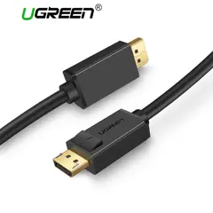 UGREEN - Cable Computacion Displayport 1.2 M/M (4k/60hz) O ( 2k/144hz) 2m Dp102