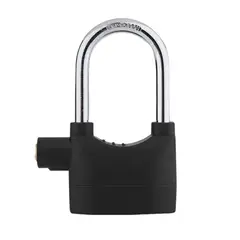 GENERICO - Candado Alarma Para Moto Bicicletas Casa Comercial 110 Db