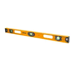 INGCO - Nivel Aluminio Con Iman 3 Burbujas 100cm Hsl28100