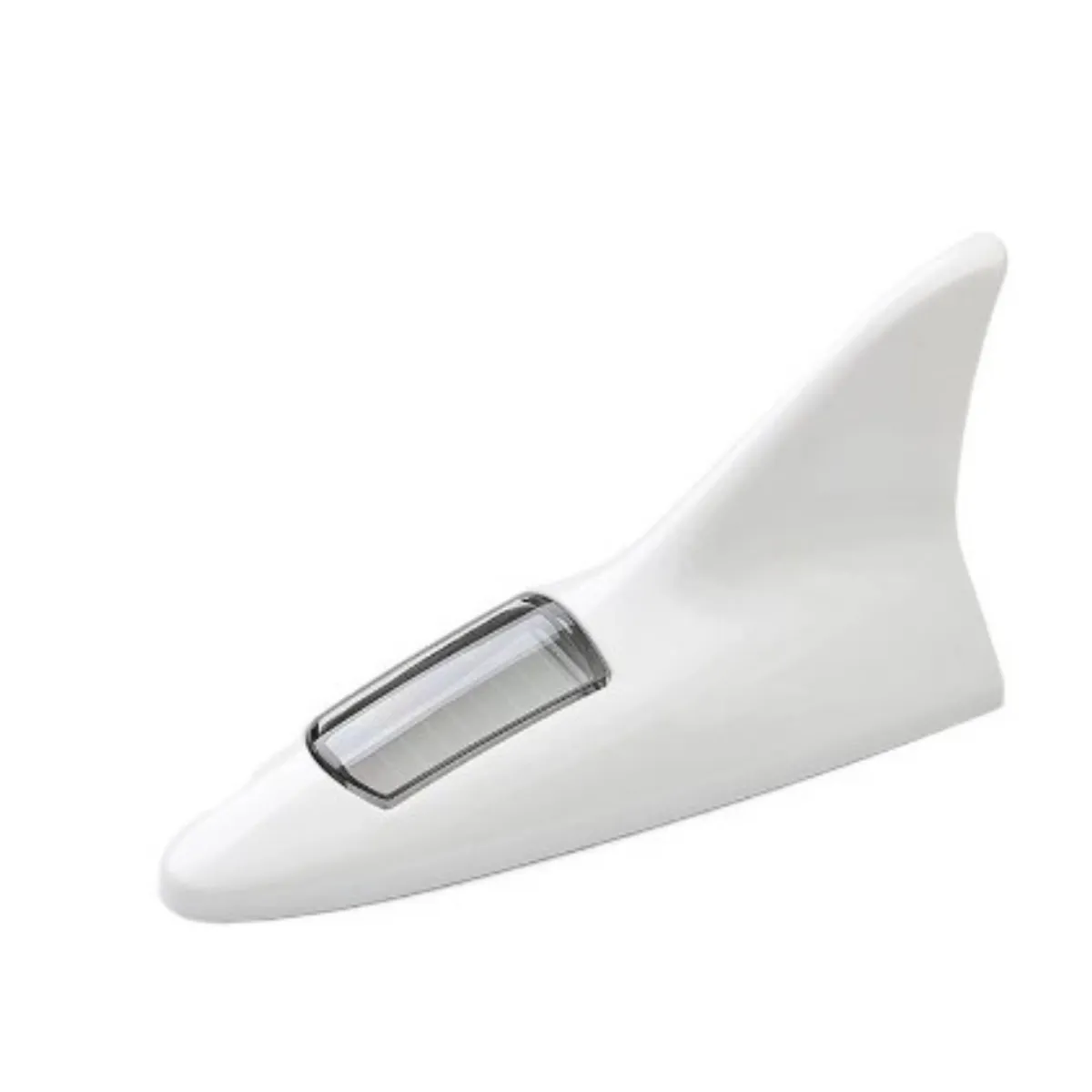 GENERICO - Antena Tipo Aleta Tiburon Foco Solar Neblinero Con Luz Led blanco