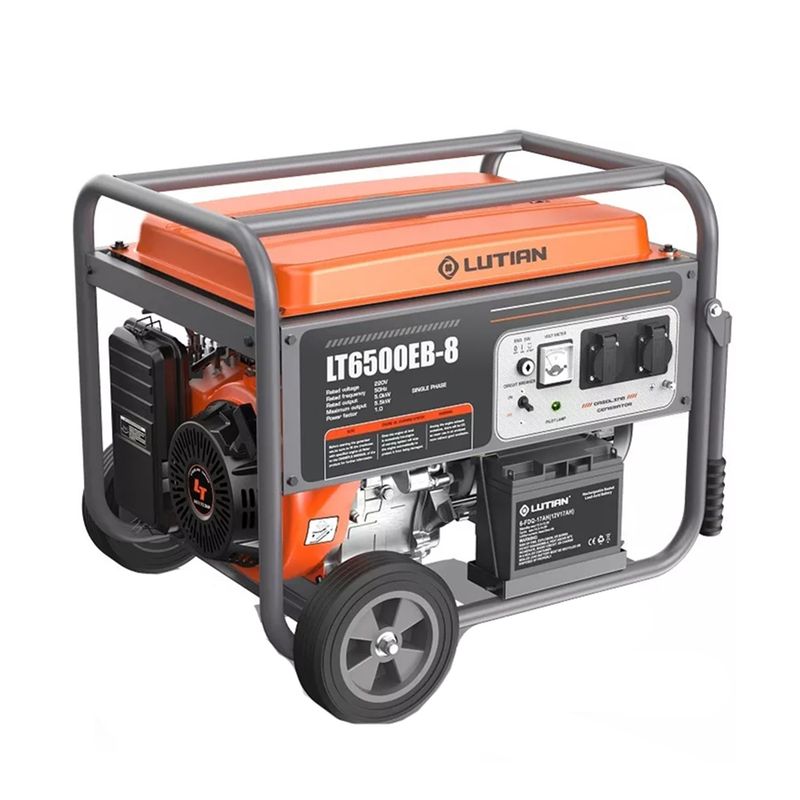 GENERICO - Generador Eléctrico Bencinero 55kw Lutian Lt6500eb-8