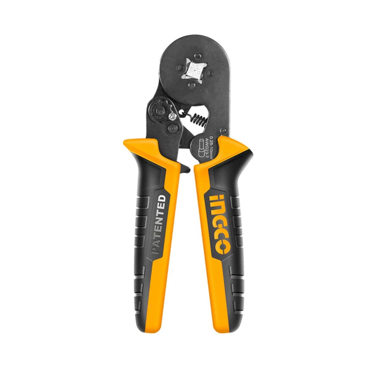 INGCO - Pinza Crimpeadora Alicate Terminales Tubulares 025-10 Mm2