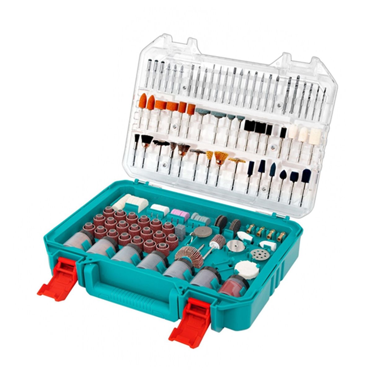 TOTAL TOOLS - Kit Set Jgo De Acc Para Minitorno Tipo Dremel 420pcs Total