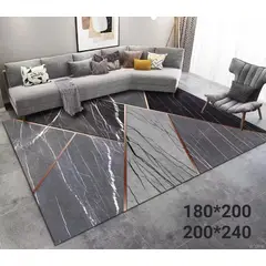 GENERICO - Alfombras decorativas tapete de diseños 180cm x 200cm 07