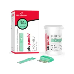 GENERICO - Cintas Reactiva Cardiochek Colesterol TotalGlucosa Pipetas de Regalo