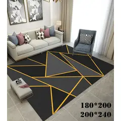 GENERICO - Alfombras decorativas tapete de diseños 180cm x 200cm 31