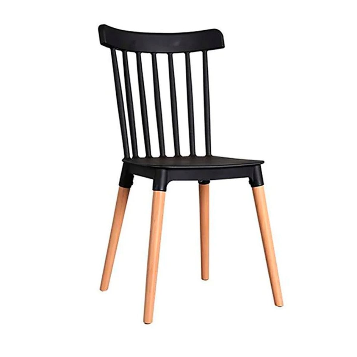 GENERICO - Silla Estilo Windsor NEGRO