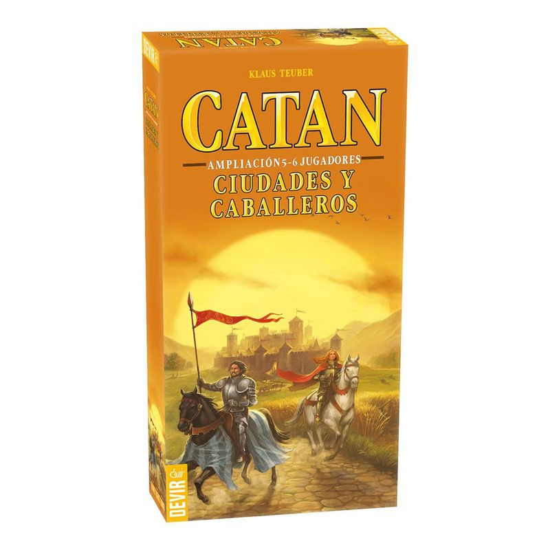 DEVIR - Catan: ampliación 5-6 jugadores Ciudades y Caballeros