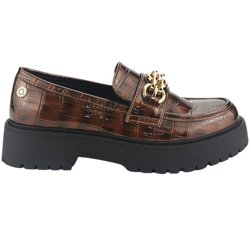 CHALADA - Mocasin Mujer Café Casual Chalada Lenin-1