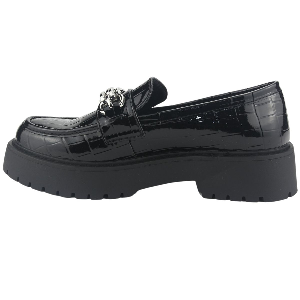 CHALADA - Mocasin Mujer Negro Casual Chalada Lenin-1