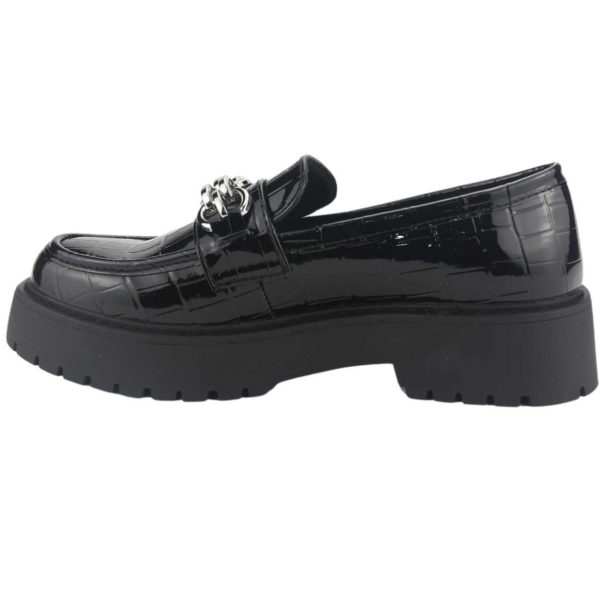 CHALADA - Mocasin Mujer Negro Casual Chalada Lenin-1
