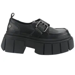 CHALADA - Mocasin Mujer Negro Casual Bresh-1