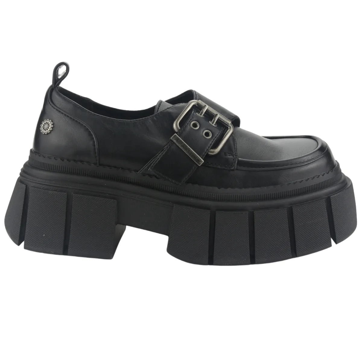 CHALADA - Mocasin Mujer Negro Casual Chalada Bresh-1