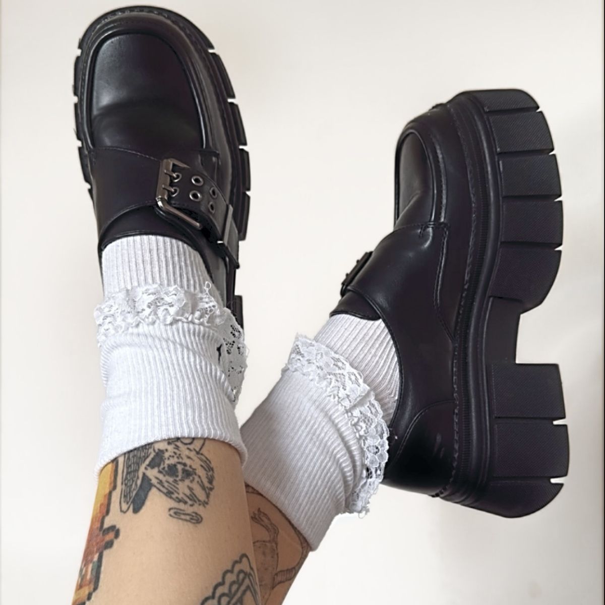 CHALADA - Mocasin Mujer Negro Casual Chalada Bresh-1