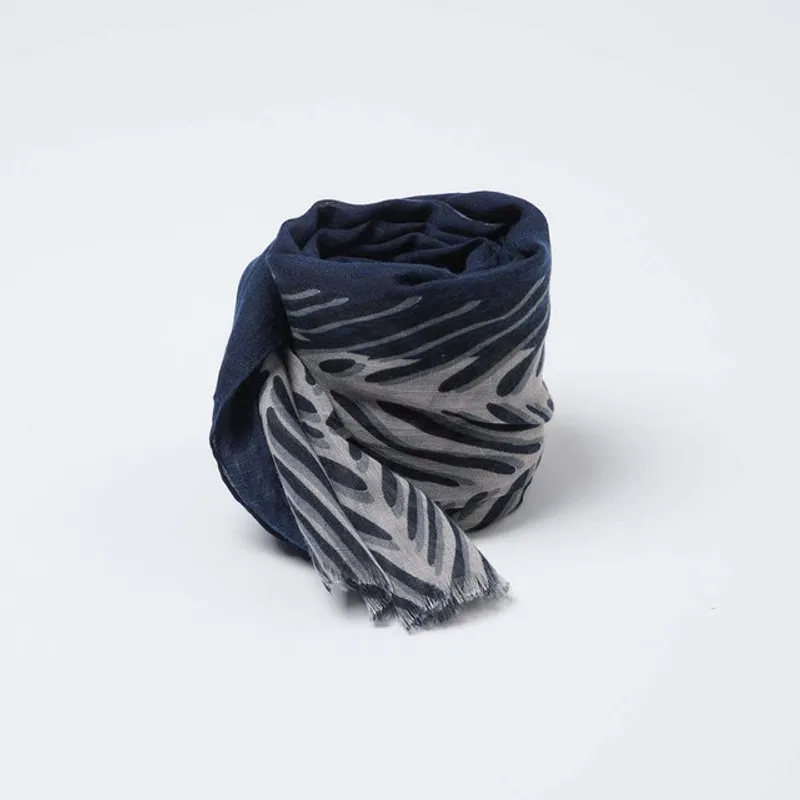 I D - Pañuelo Estampado Bleu Azul  i-D