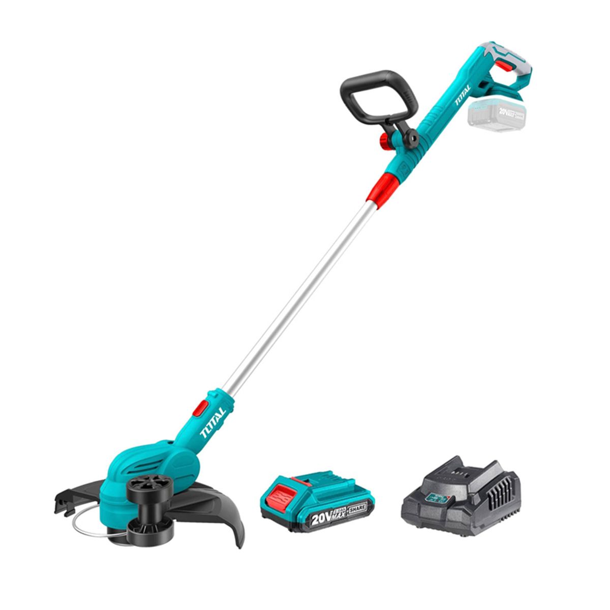 TOTAL TOOLS - Orilladora Inalambrica 20v Bat Carg Total Tgtli20328