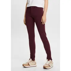 ESPRIT - Pantalón de tejido elástico corte ajustado Mujer