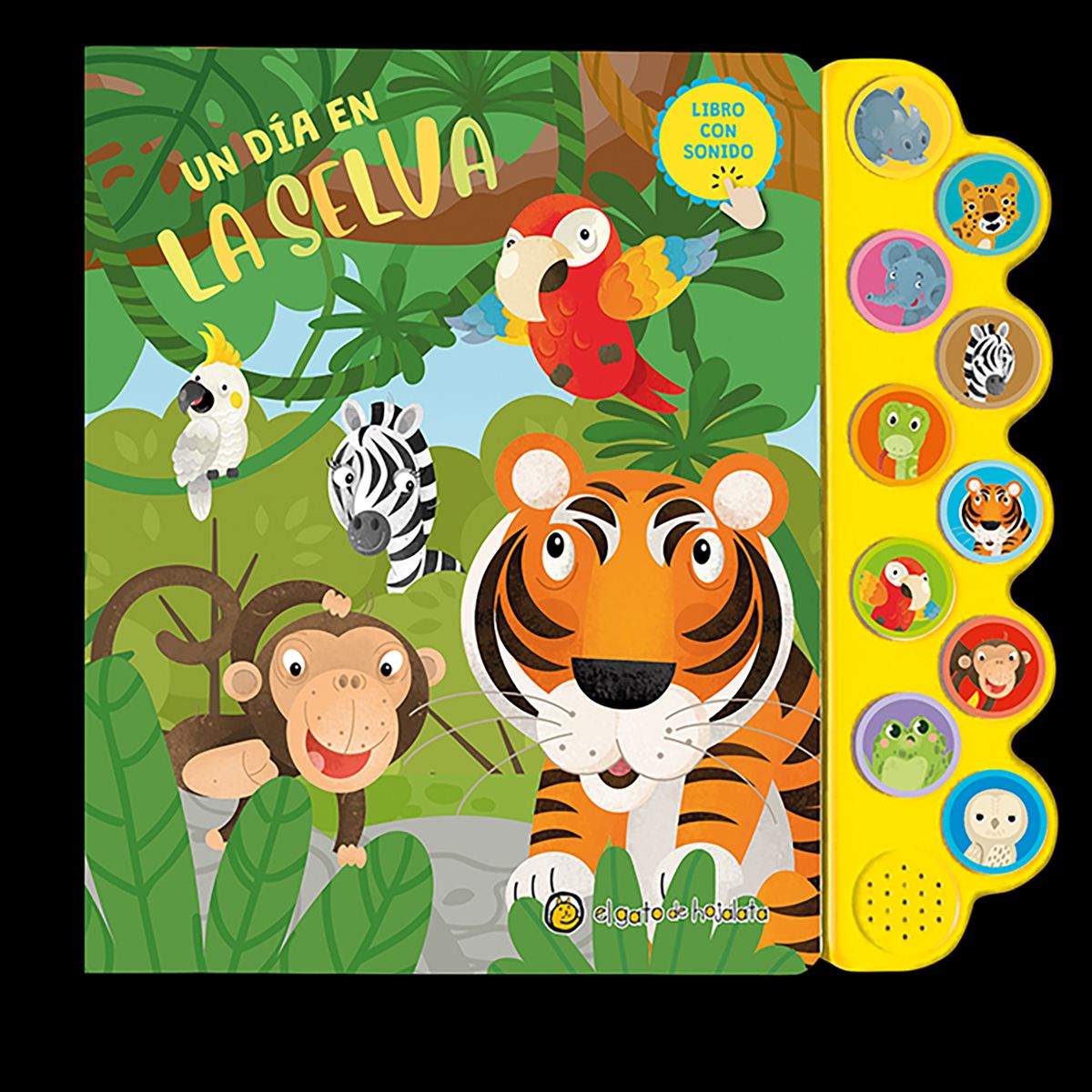 EDITORIAL GUADAL - LIBRO Un Dia En La Selva - Libro Con Sonido