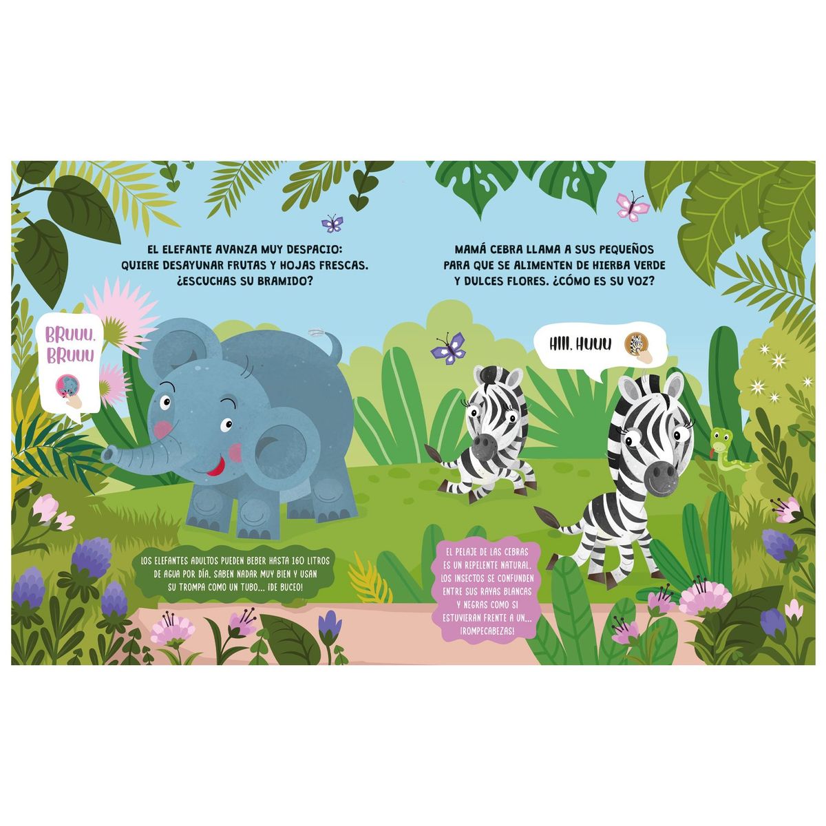 EDITORIAL GUADAL - LIBRO Un Dia En La Selva - Libro Con Sonido