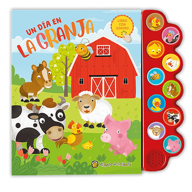 EDITORIAL GUADAL - Libro Animales De La Granja - Libro Con Sonido