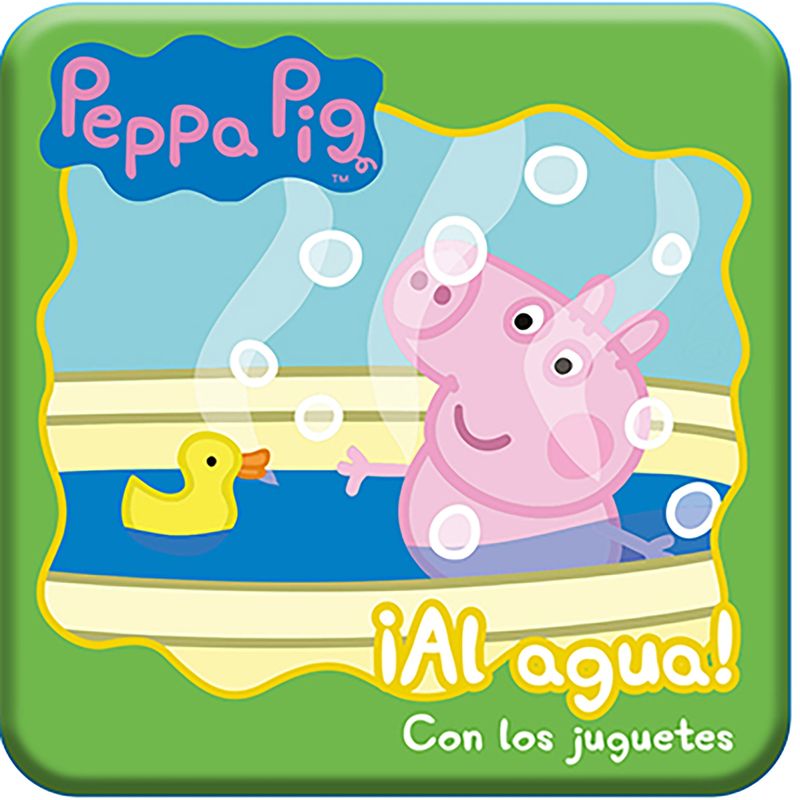 EDITORIAL GUADAL - Libro Peppa Pig -¡Al Agua! Con Los Juguetes