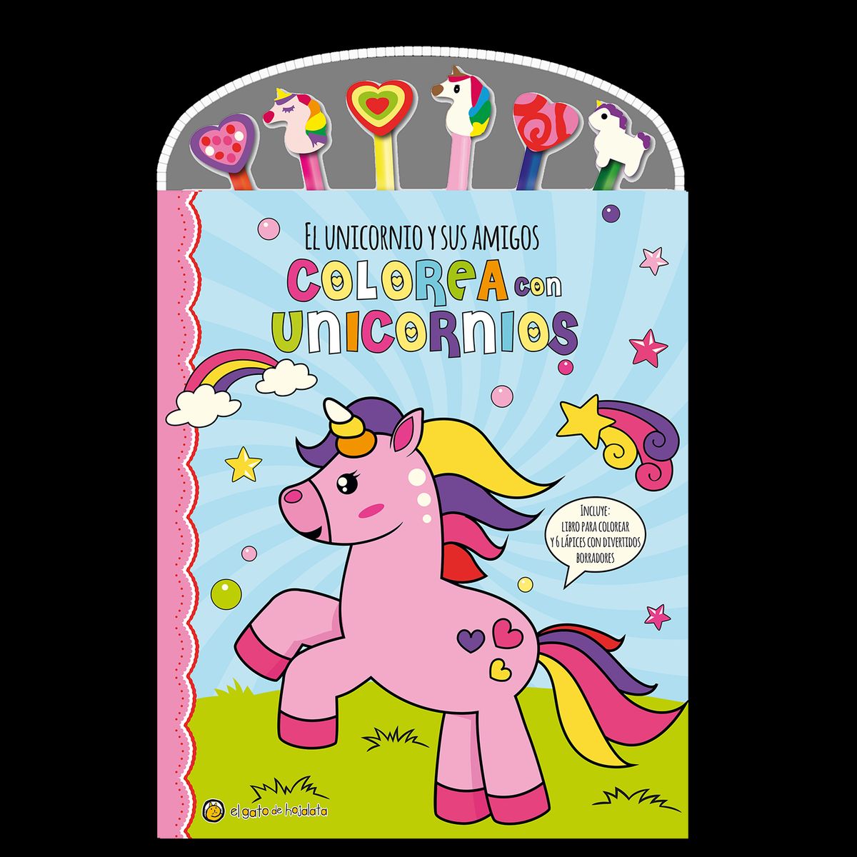 EDITORIAL GUADAL - Libro Colorea Con Unicornios:El Unicornio y sus Amigos