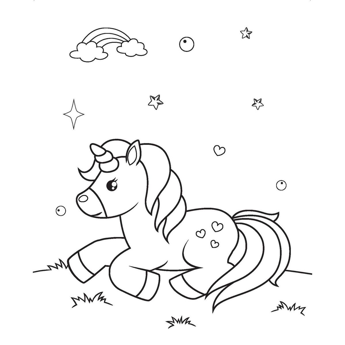 EDITORIAL GUADAL - Libro Colorea Con Unicornios:El Unicornio y sus Amigos