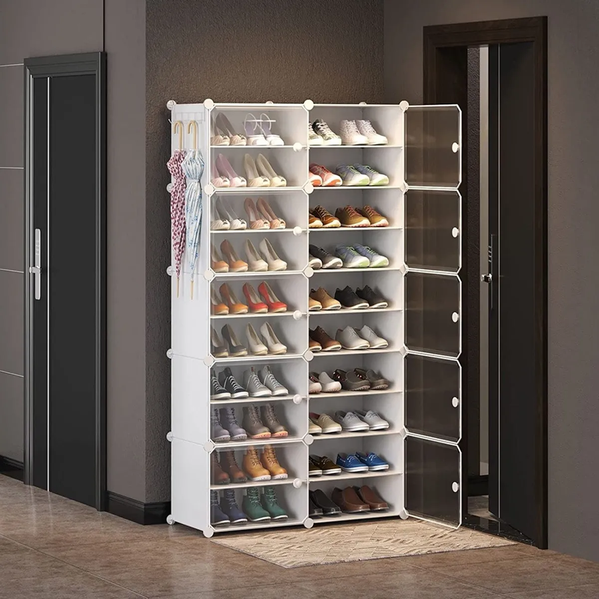 U BUY - Zapatos Estantes Cajas Organizadoras Almacenamiento 40 Pzs