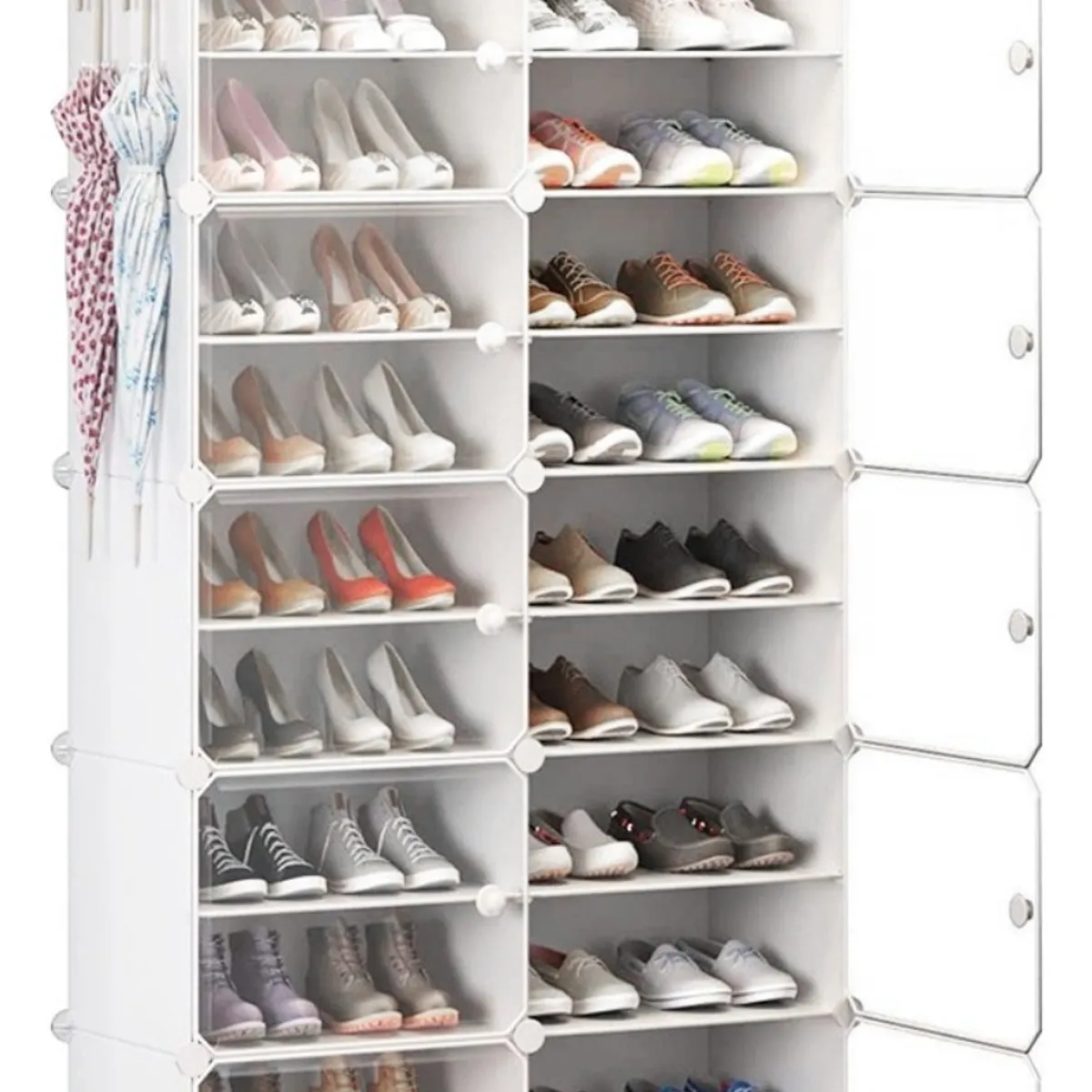 U BUY - Zapatos Estantes Cajas Organizadoras Almacenamiento 40 Pzs