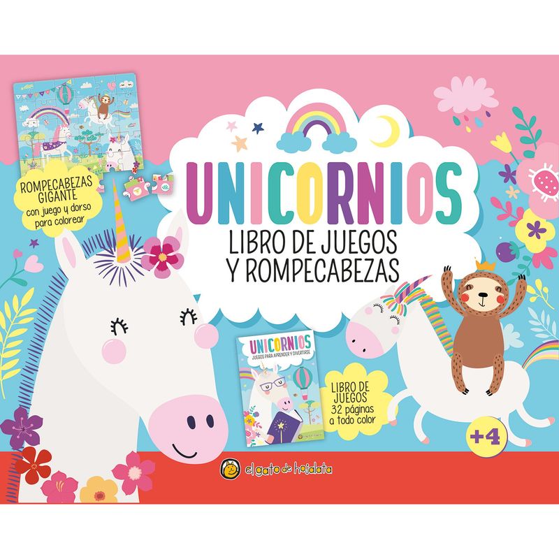 EDITORIAL GUADAL - Libro Libro De Juegos Y Rompecabezas - Unicornios