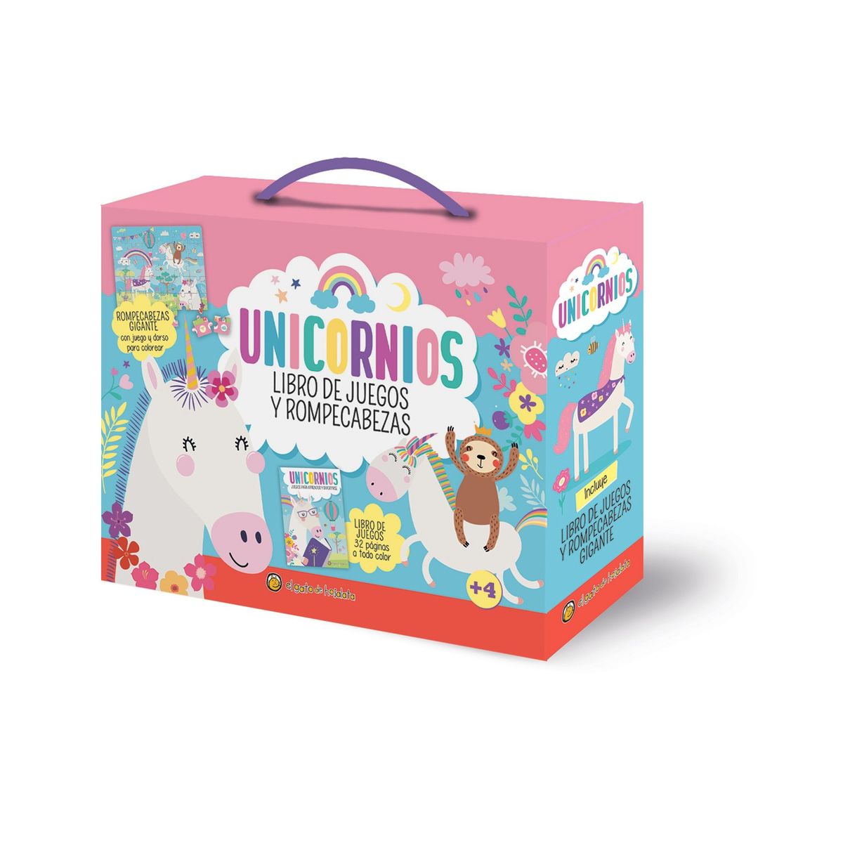 EDITORIAL GUADAL - Libro Libro De Juegos Y Rompecabezas  Unicornios