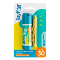 RAYFILTER - Protector Solar En Barra Fps 30 Celeste