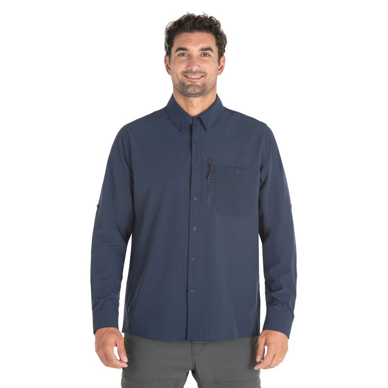 PANAMA JACK - Camisa Hombre Azul Panama Jack